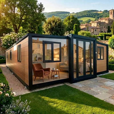 Fully furnished sound insulated expandable house