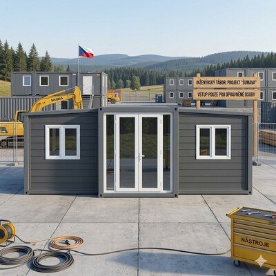 Heavy duty expandable site office