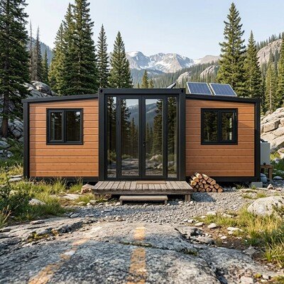 Weather tight expandable modular house