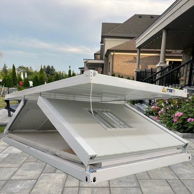 Z type folding modular house