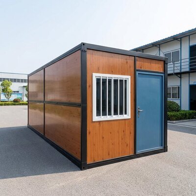 X-shaped folding container worker dormitory