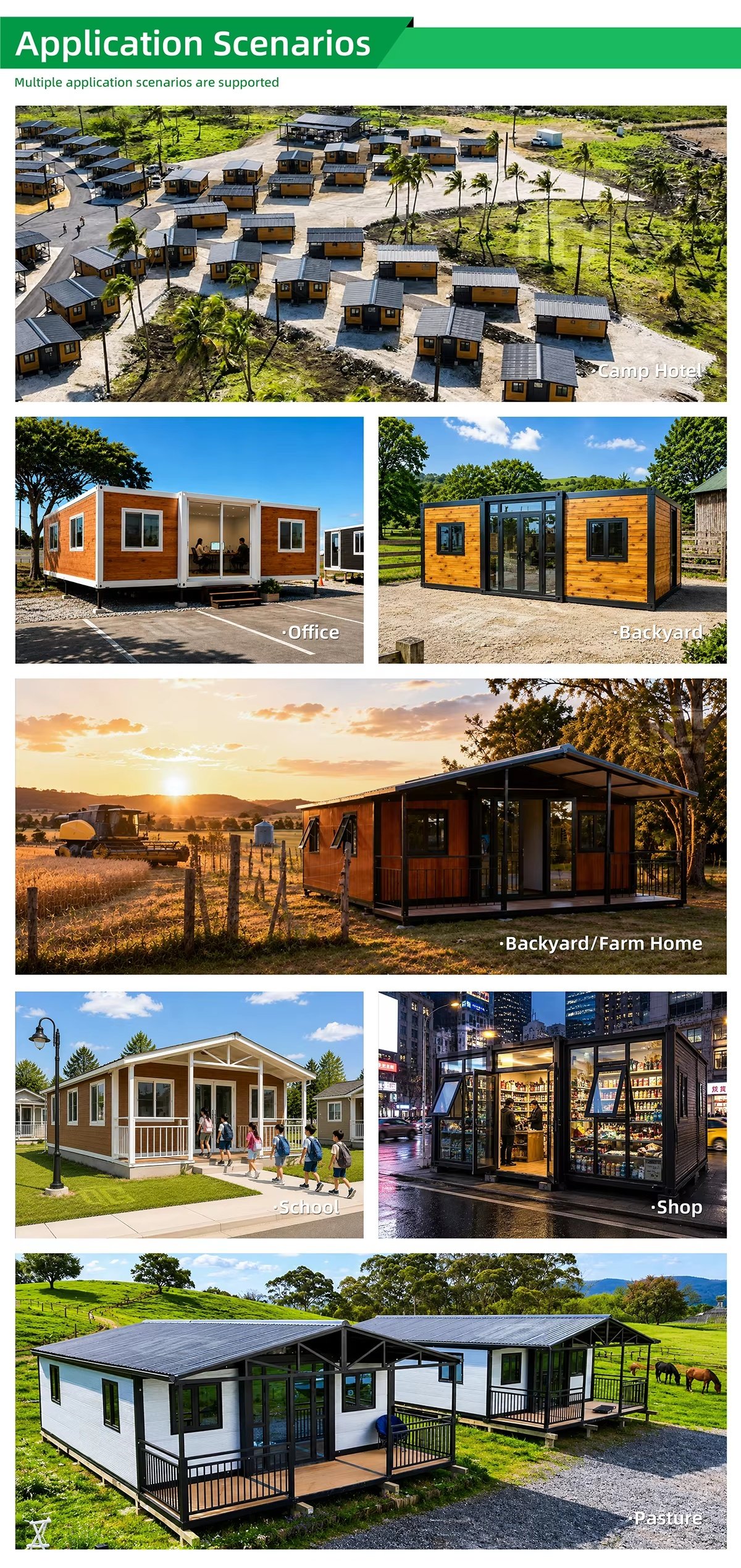Container house application scenarios